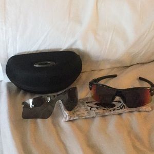 Oakley Radarlock Carbon Fiber Sunglasses